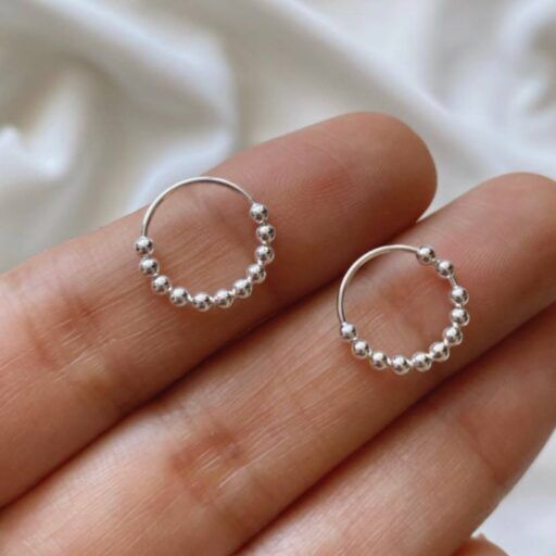 Piercing esferas en Plata 925