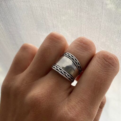 Anillo etnico Plata 925 Nº 13